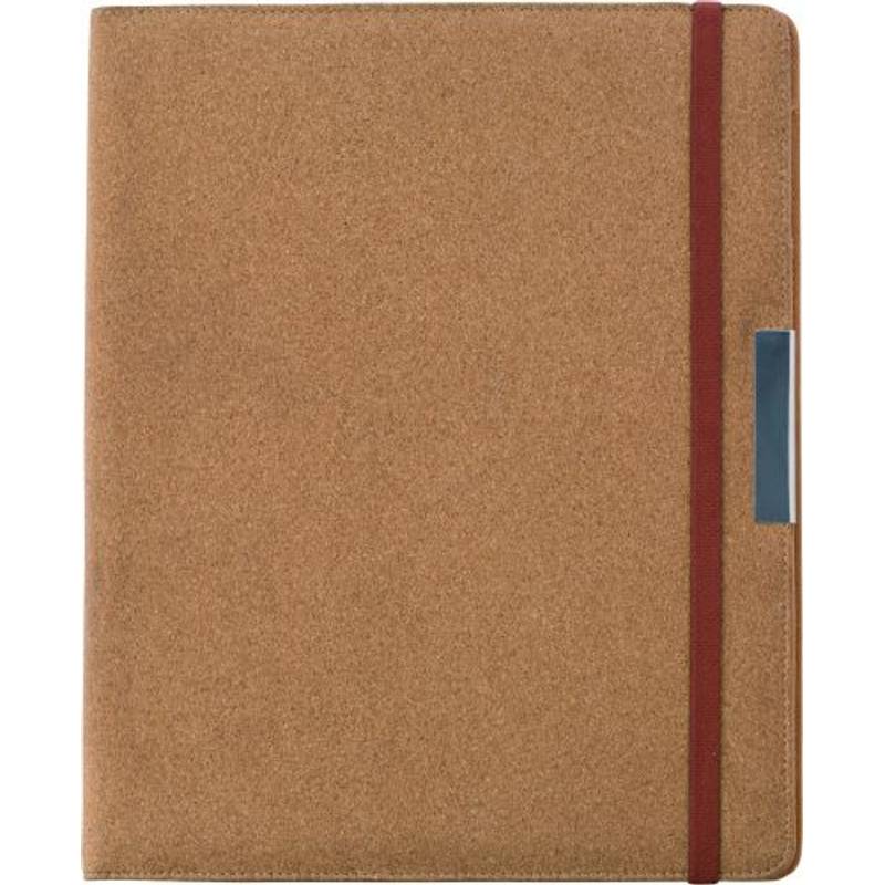 TALEN korkové portfólio A4 s blokom a gumičkou, hnedé TALEN korkové portfólio A4 s blokom a gumičkou, hnedé